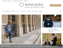 Tablet Screenshot of bonnegueule.fr